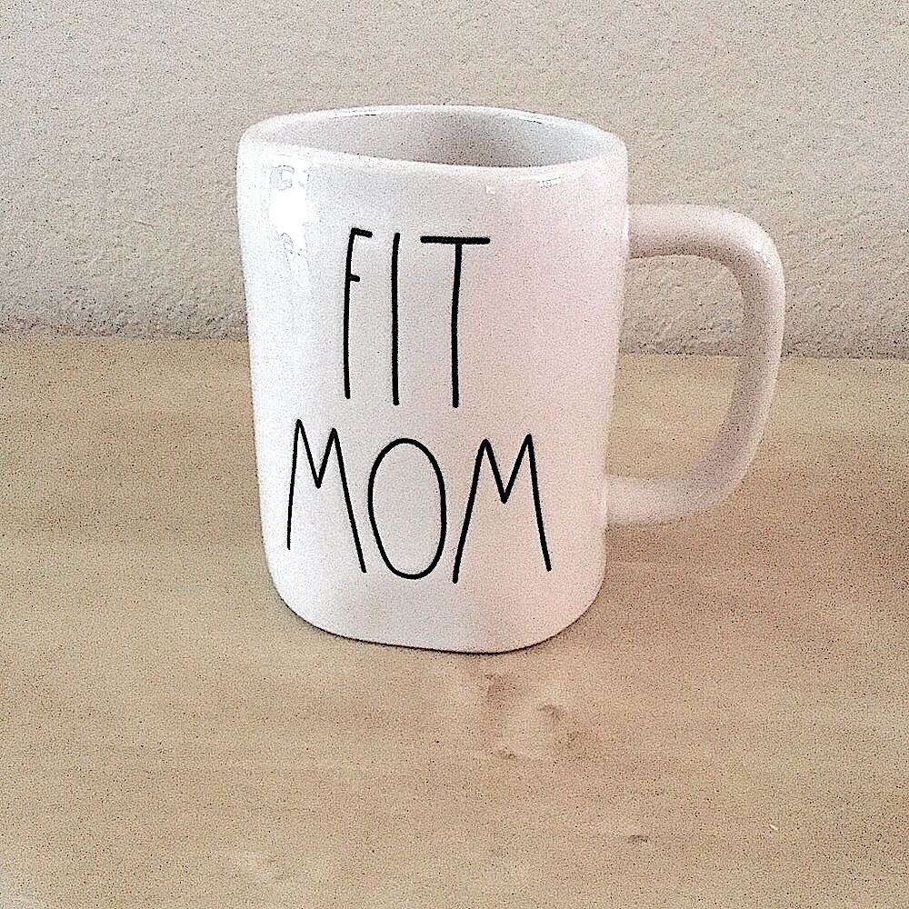 Rae Dunn FIT MOM Mug